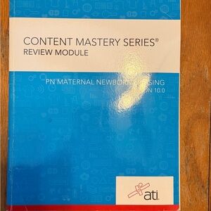Content Mastery Series Notebook - Blue and White